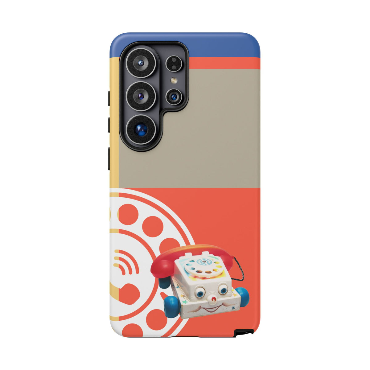 The First Original Phone, Eye Phone, Retro Kitschy Cute Rotary Phone, Tough Phone Cases