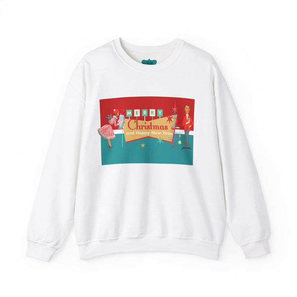 Merry Christmas Sweatshirt, Unisex Holiday Pullover, Cozy Gift for Him and Her, Christmas Party Wear, New Year Apparel, Festive Sweater