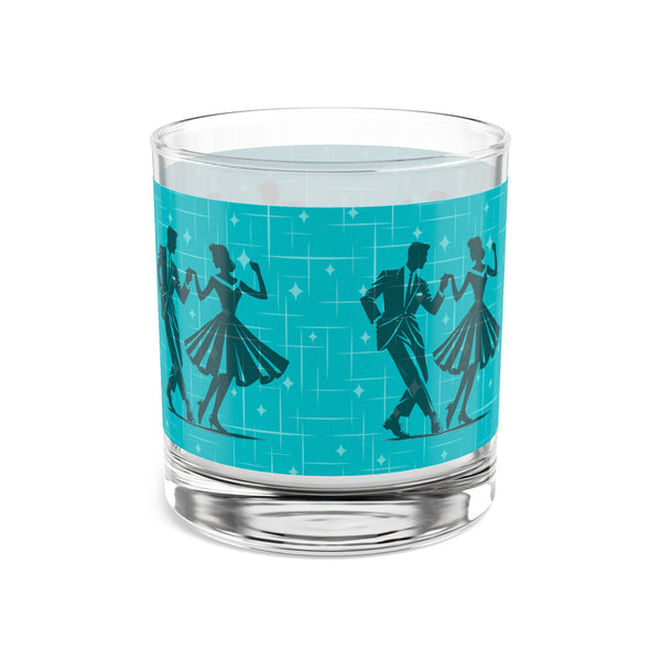 Vintage Sway Swing Dance Rocks Glass – 10oz Cocktail Tumbler for Retro Style Lovers