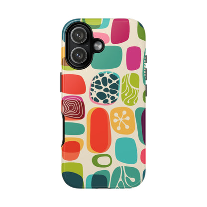 Mid Century Modern Amoeba Designed Tough Phone Case