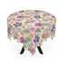 Retro Tropical Tiki Summer, Hawaiian Hibiscus Purple Tablecloth - Mid Century Modern Gal