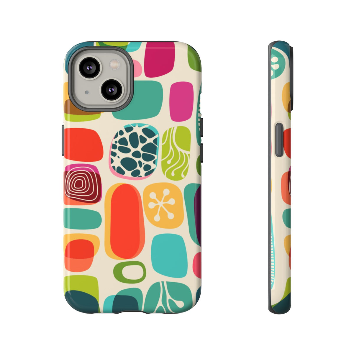 Mid Century Modern Amoeba Designed Tough Phone Case