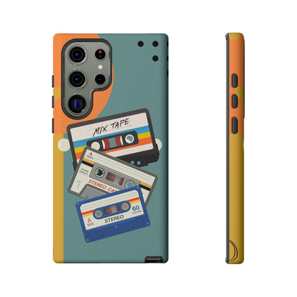 Gen X, Retro Cassettes Mid Mod Smart Phone Tough Cases