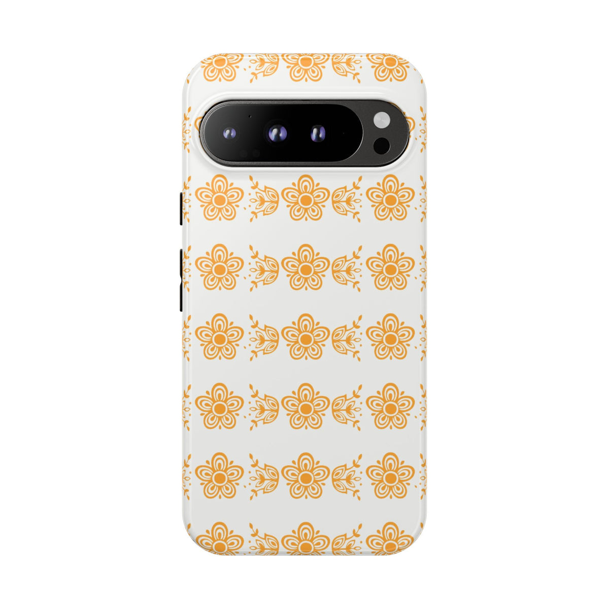 Pyrex Golden Butterfly Floral Phone Case, Tough Cases for Stylish Protection, Gift for Her, Durable, Trendy Floral Design, Cell Phone Cover