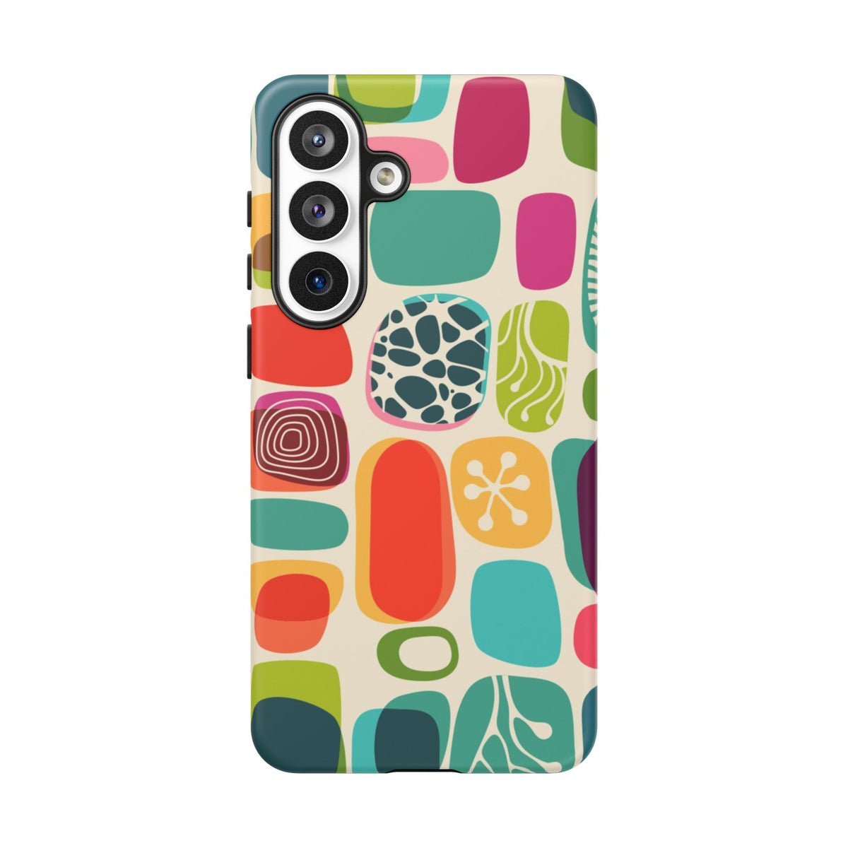 Mid Century Modern Amoeba Designed Tough Phone Case