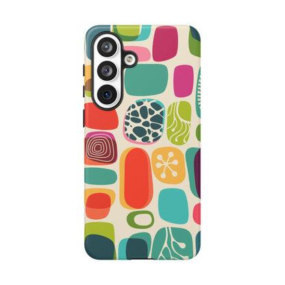 Mid Century Modern Amoeba Designed Tough Phone Case