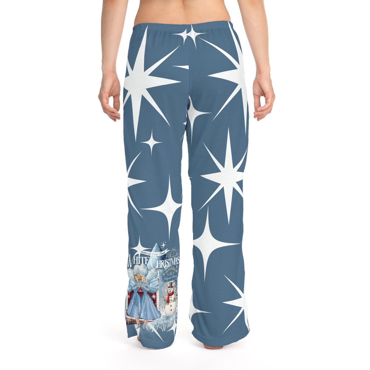 Sister Sister Wallace and Davis Atomic Starburst Mid Mod Loungewear Women's Pajama Pants - Mid Century Modern Gal