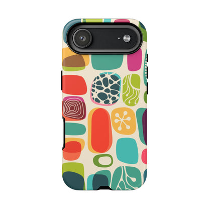 Mid Century Modern Amoeba Designed Tough Phone Case