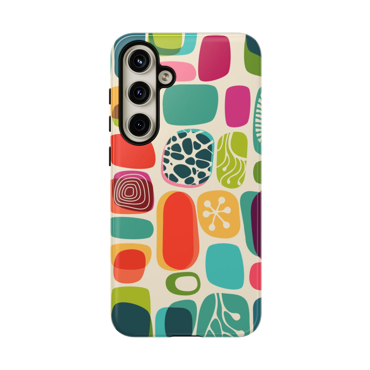 Mid Century Modern Amoeba Designed Tough Phone Case