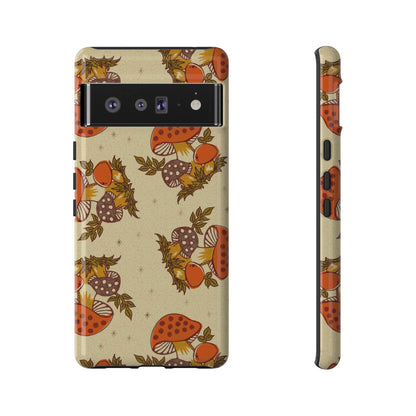 70s Merry Mushroom Groovy Retro Smart Phone Tough Phone Cases