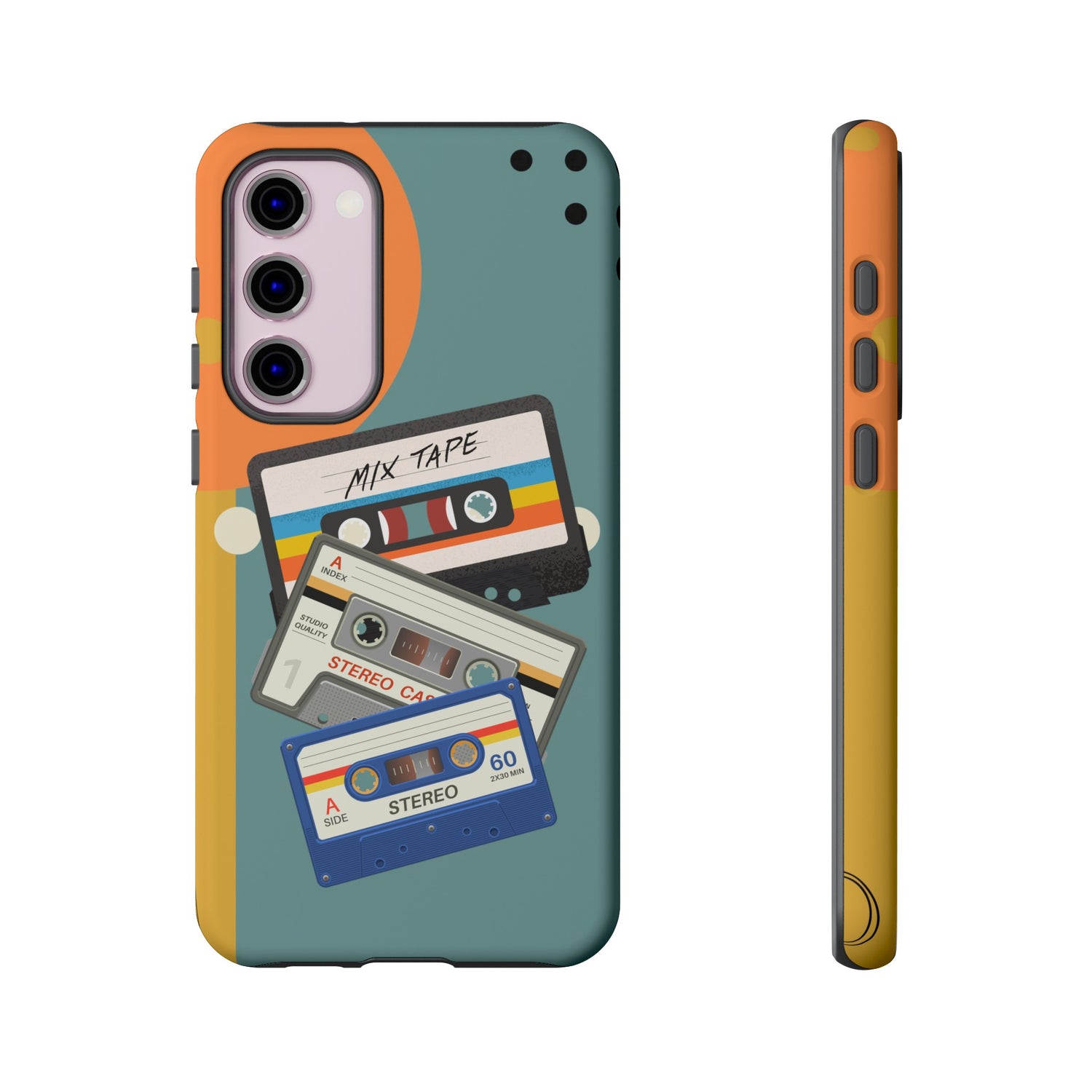 Gen X, Retro Cassettes Mid Mod Smart Phone Tough Cases