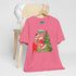 Festive Kitch Mid Mod Christmas Couple Tee - Unisex Short Sleeve Jersey Shirt - Mid Century Modern Gal