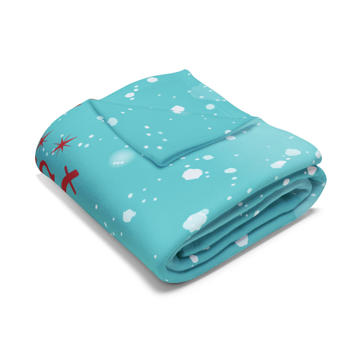 Sisters'  Sisters White Christmas Arctic Fleece Blanket - Cozy Holiday Décor - Mid Century Modern Gal