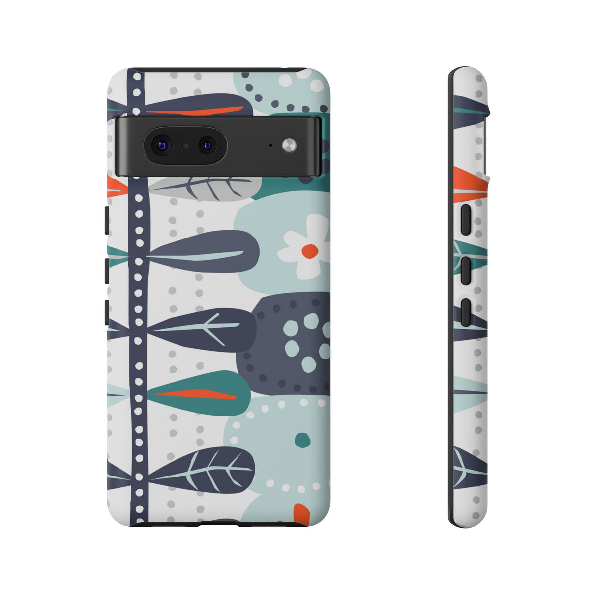 Scandinavian Modern Floral Nordic Hygge Tough Phone Case