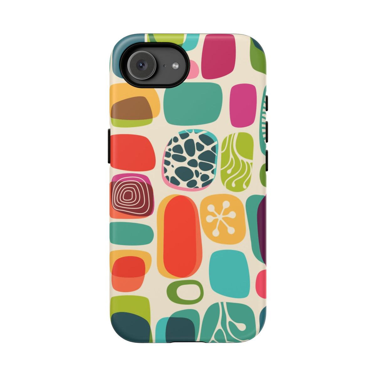 Mid Century Modern Amoeba Designed Tough Phone Case