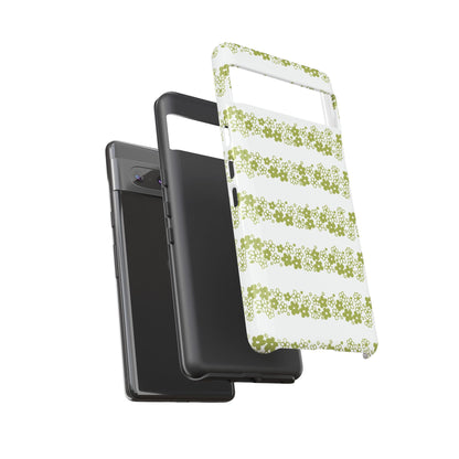 Pyrex Crazy Daisy Spring BlossonFloral Phone Case: Tough Cases with Elegant Green Floral Design, Durable Phone Cover