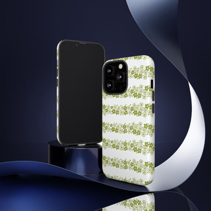 Pyrex Crazy Daisy Spring BlossonFloral Phone Case: Tough Cases with Elegant Green Floral Design, Durable Phone Cover