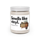 Smells Like Vinyl, Kitschy Retro Candle Gift Scented Candles, 9oz - Mid Century Modern Gal