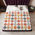 Scandinavian Modern Danish Mid Mod Floral Sherpa Blanket - Mid Century Modern Gal