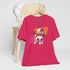 50s Poodle Kitschy Playful Kitschy Mod- Fun Unisex Jersey Short Sleeve T-Shirt - Mid Century Modern Gal