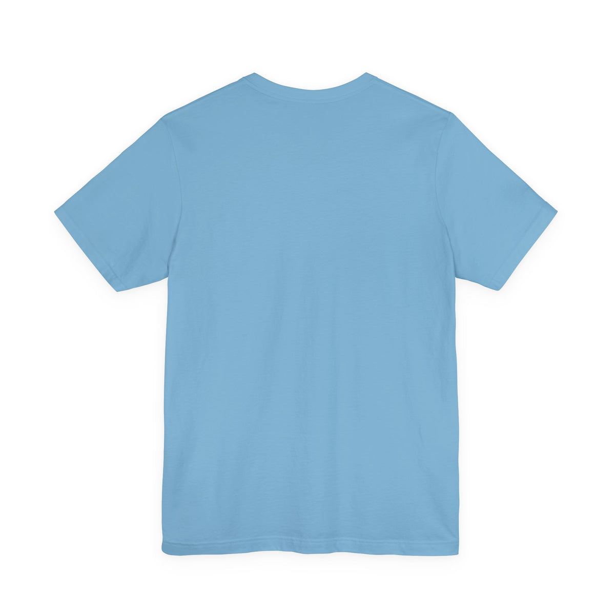 Mid Century Modern Kitschy Anthropomorphic Blue Cat with Floral Hat Unisex T-Shirt