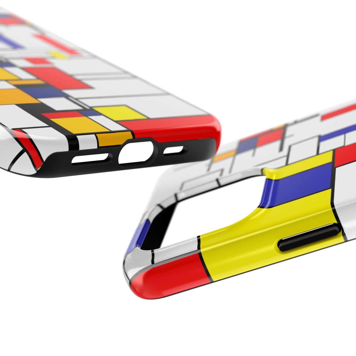 Retro Mod Mondrian, Mid Century Modern Style Tough Phone Case