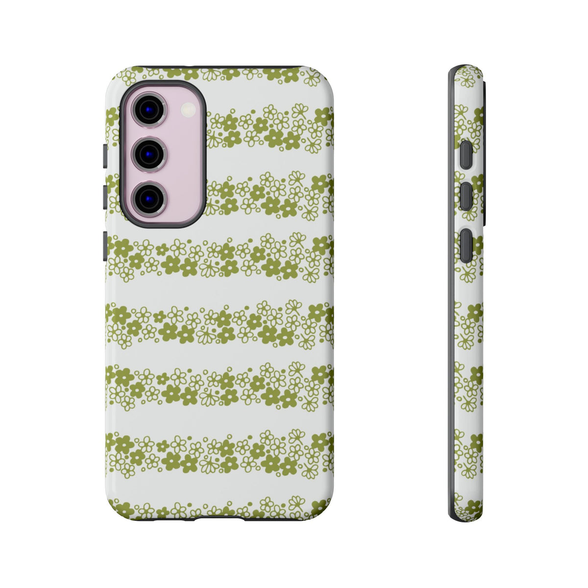 Pyrex Crazy Daisy Spring BlossonFloral Phone Case: Tough Cases with Elegant Green Floral Design, Durable Phone Cover