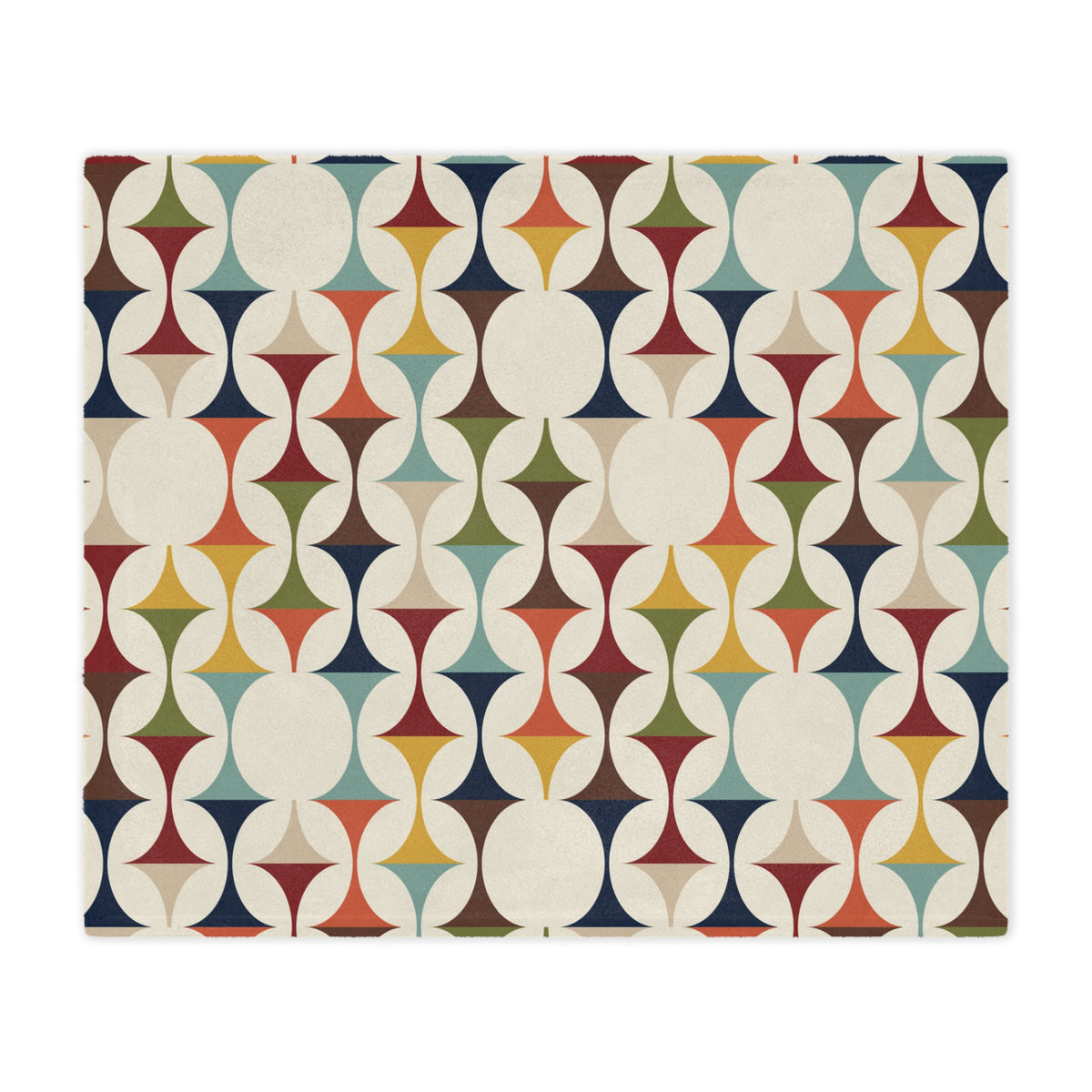 Scandinavian Designed, Mid Century Modern, Minky Throw Blanket - Mid Century Modern Gal