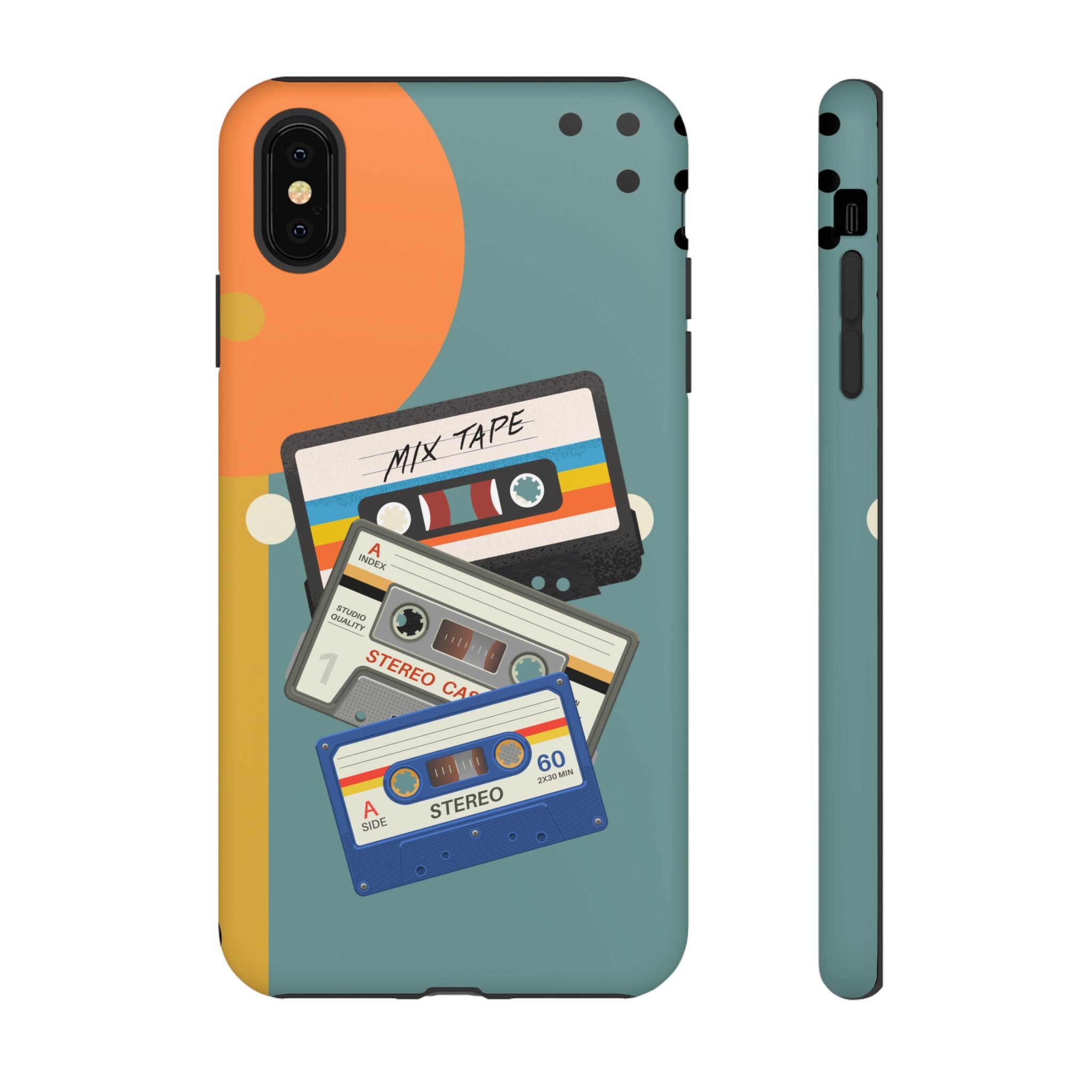 Gen X, Retro Cassettes Mid Mod Smart Phone Tough Cases