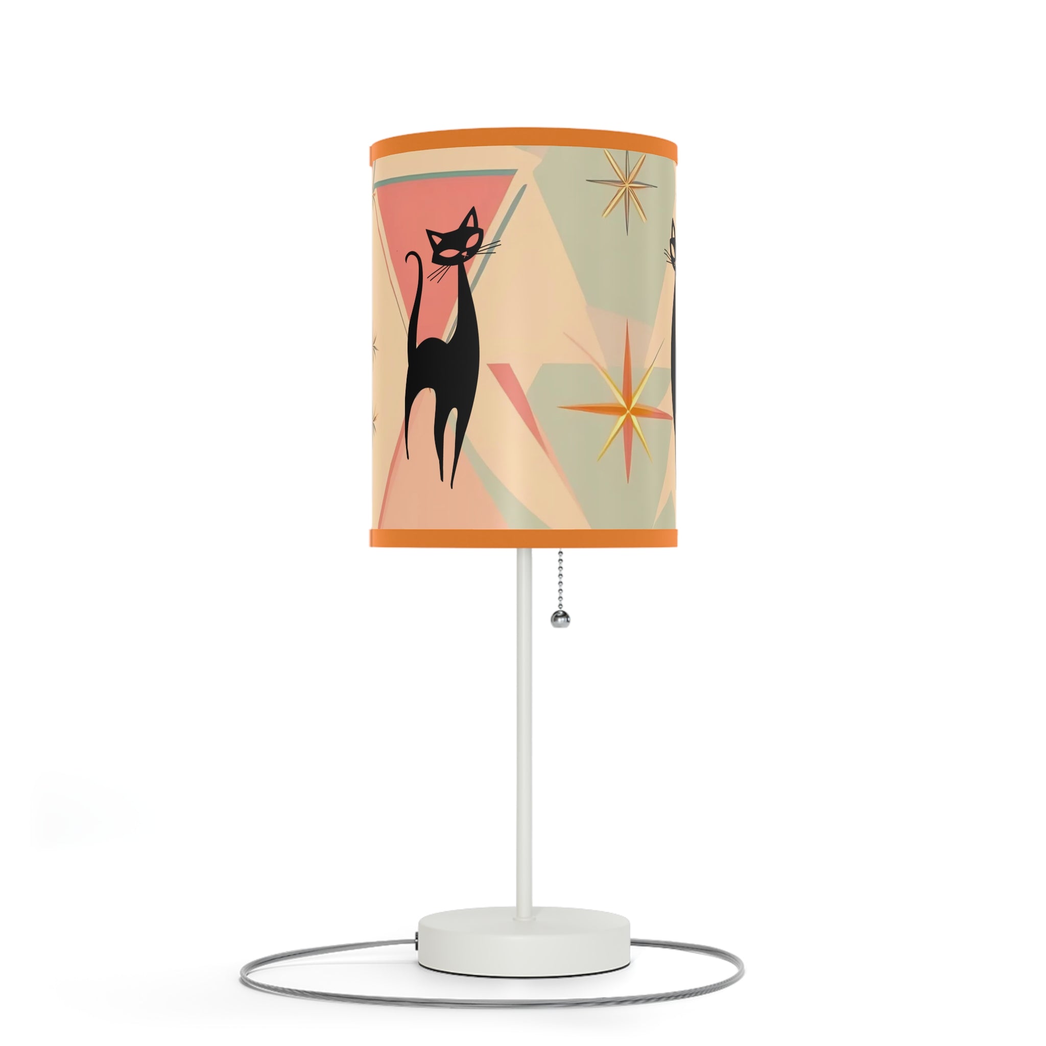 Mid-Century Modern Cat Lamp – Stylish Home Decor for Cat Lovers - Mid Century Modern Gal