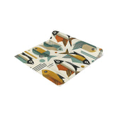 Atomic Fish, Bauhaus Mid Century Modern Fish Table Runner - Colorful Decor for Dining - Mid Century Modern Gal
