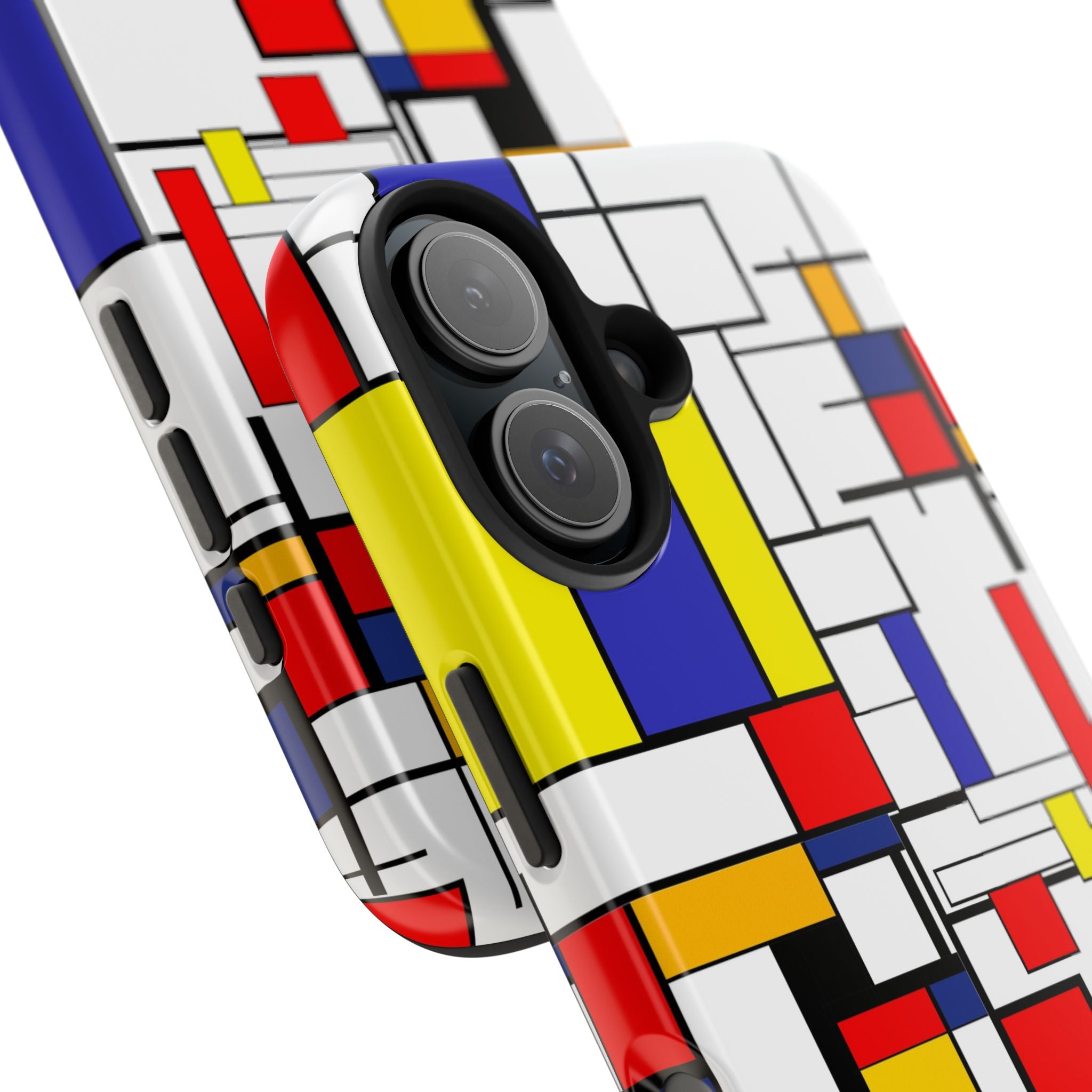 Retro Mod Mondrian, Mid Century Modern Style Tough Phone Case