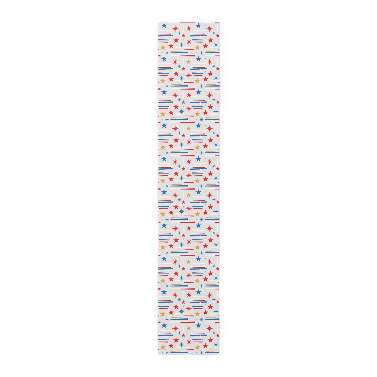 Mid Century Modern 4th of July Stars Holiday Table Runner - Mid Century Modern Gal