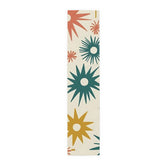 Atomic Starburst Retro Mid Mod Table Runner - Mid Century Modern Gal