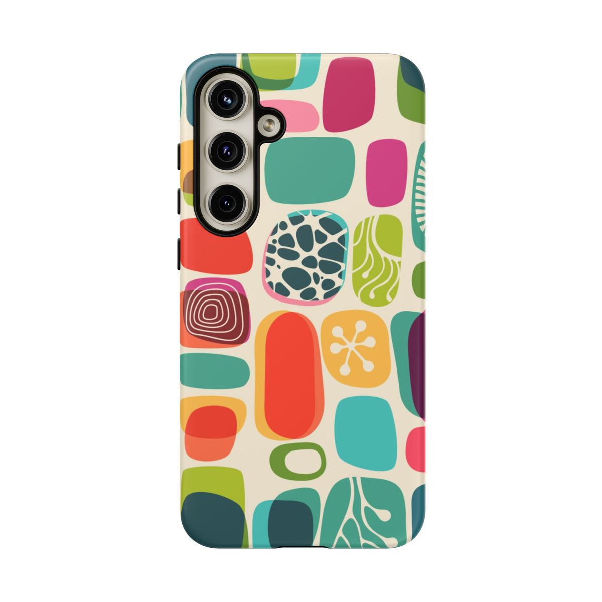 Mid Century Modern Amoeba Designed Tough Phone Case