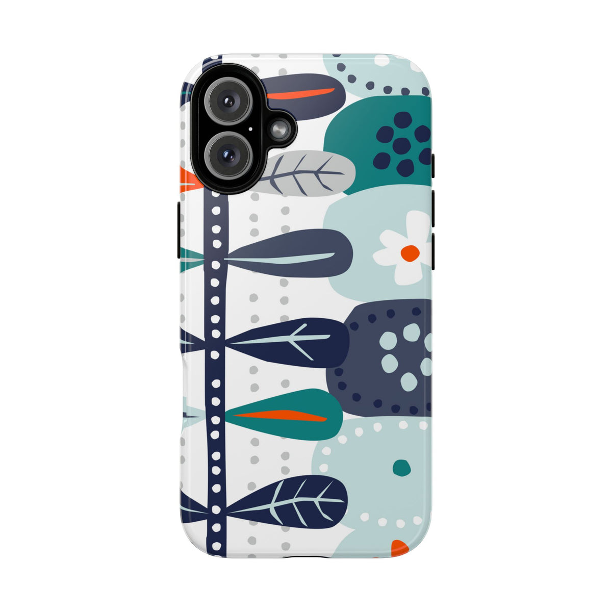 Scandinavian Modern Floral Nordic Hygge Tough Phone Case