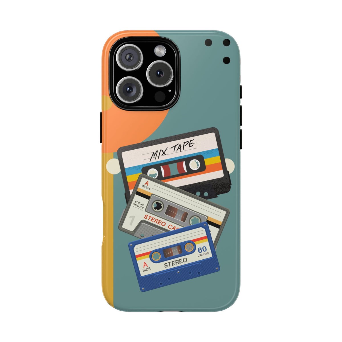 Gen X, Retro Cassettes Mid Mod Smart Phone Tough Cases