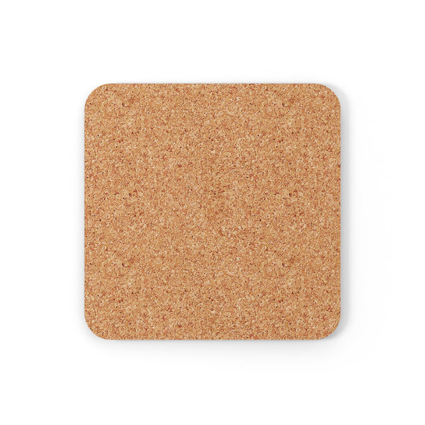 Atomic Barware, Male Couple, Gay Couple, Mid Century Modern Kitsch 50s Corkwood Coaster Set