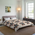 Scandinavian Floral Birds Modern Danish Pattern Comforter - Cozy Home Bedding for Relaxed Vibes - Mid Century Modern Gal