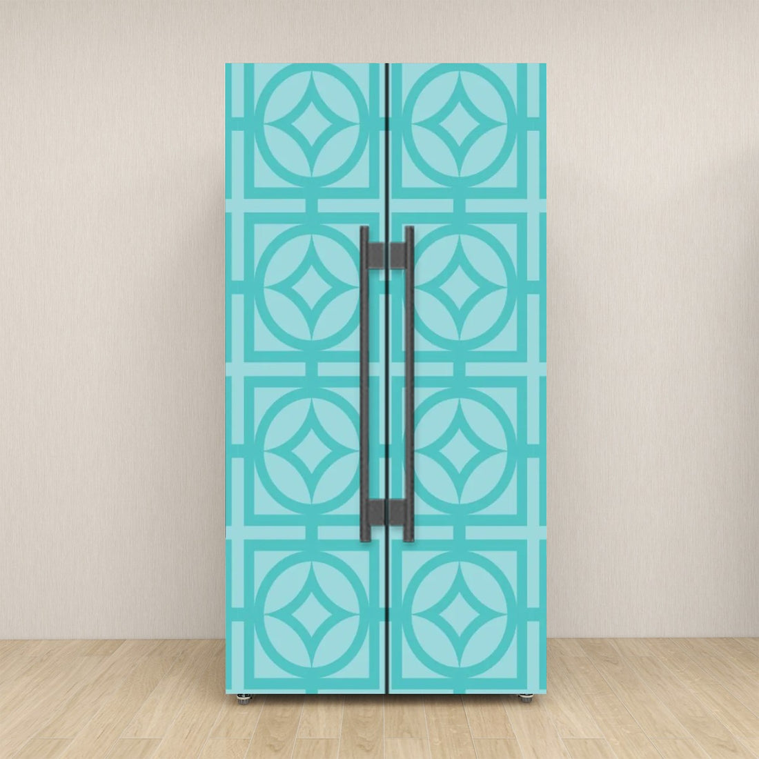 Mid Century Modern Breeze Block Mid Mod Palm Springs Cali Style Fridge Decals - Mid Century Modern Gal