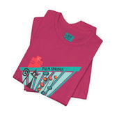 Palm Springs Modernism Week, Atomic Cat Retro Inspired Unisex Jersey Tee - &