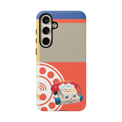 The First Original Phone, Eye Phone, Retro Kitschy Cute Rotary Phone, Tough Phone Cases