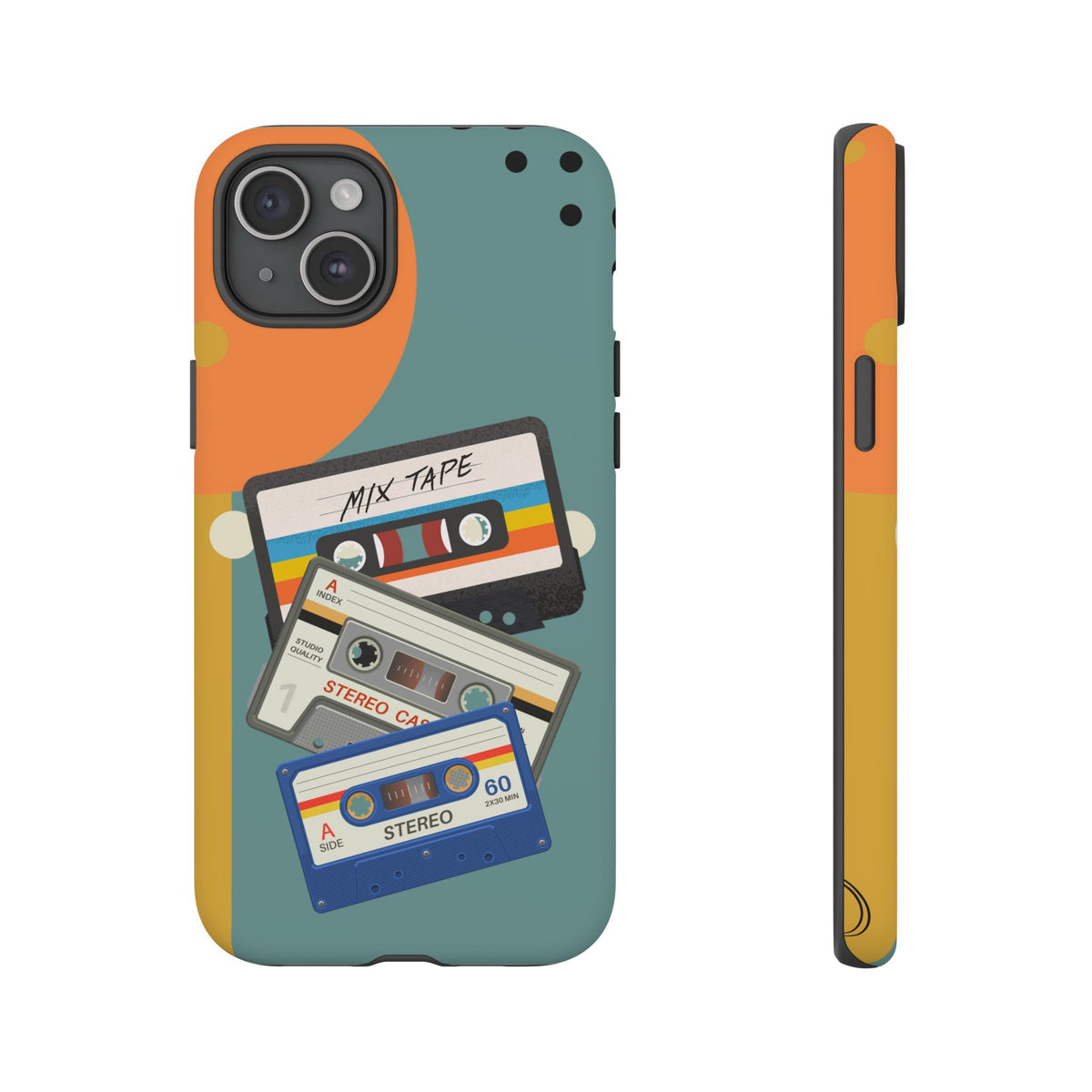Gen X, Retro Cassettes Mid Mod Smart Phone Tough Cases