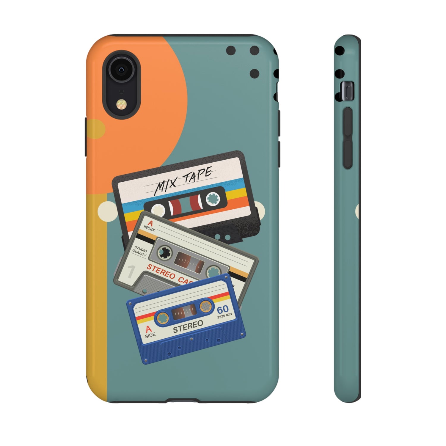 Gen X, Retro Cassettes Mid Mod Smart Phone Tough Cases