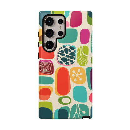 Mid Century Modern Amoeba Designed Tough Phone Case