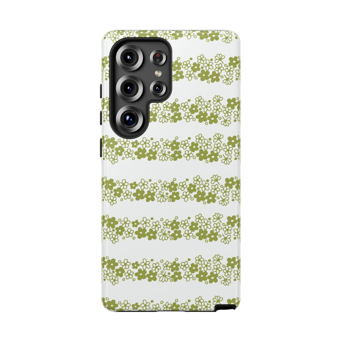 Pyrex Crazy Daisy Spring BlossonFloral Phone Case: Tough Cases with Elegant Green Floral Design, Durable Phone Cover
