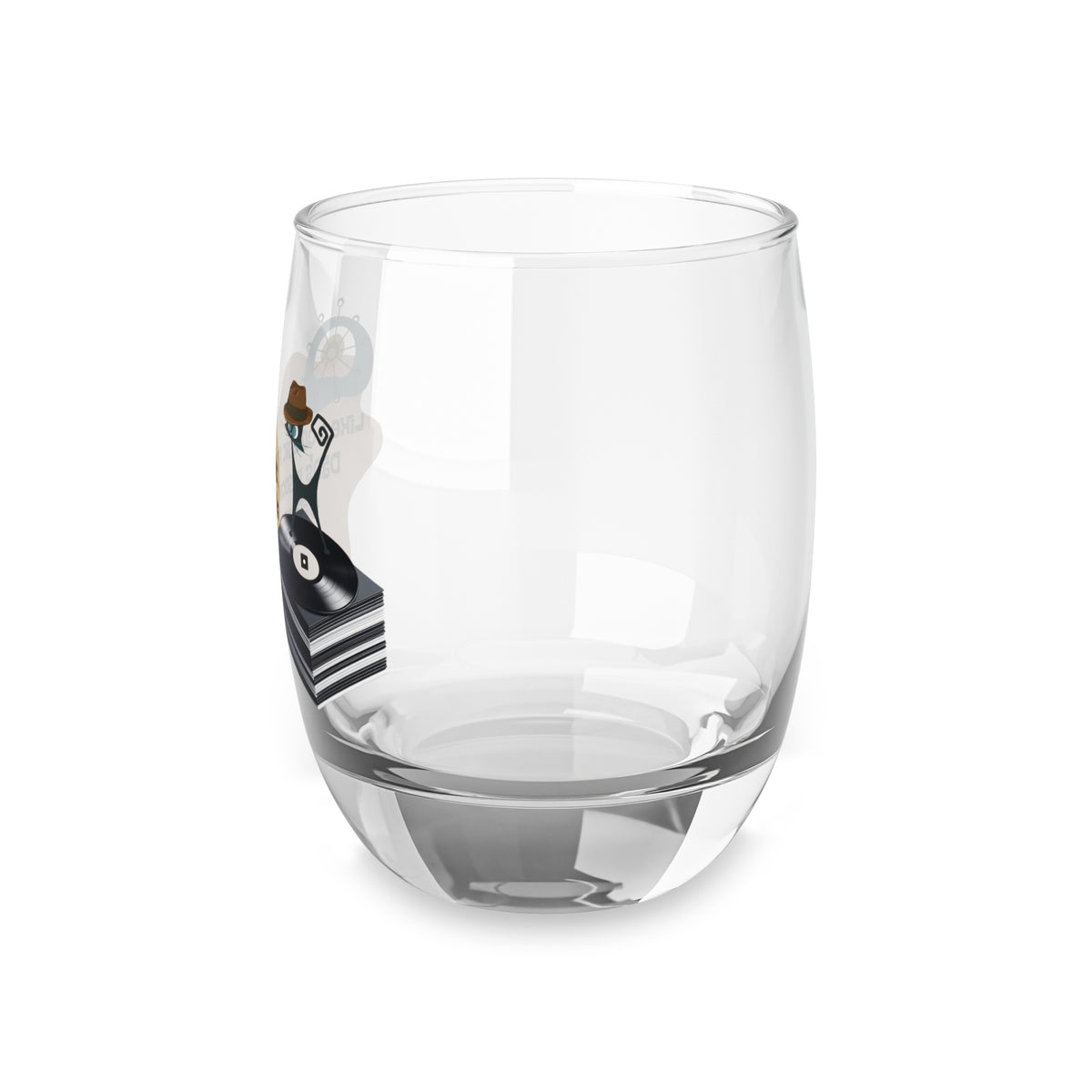 Special Dad Gift, Whiskey Glass, Mid Century Modern Style With Atomic Cat, Atomic Starburst, Retro Father's Day Gift - Mid Century Modern Gal