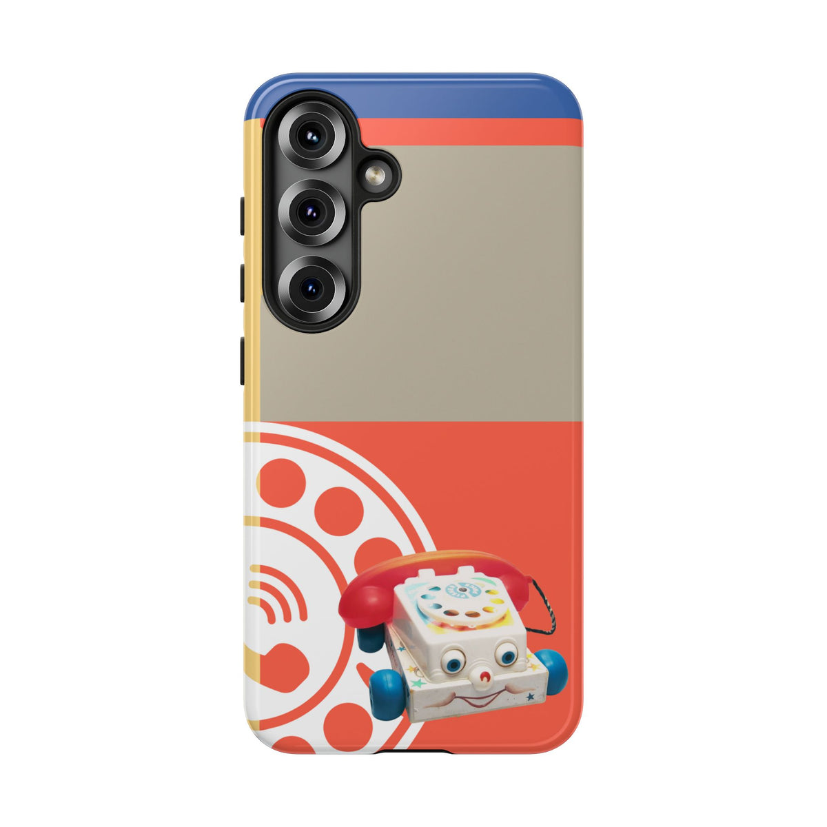 The First Original Phone, Eye Phone, Retro Kitschy Cute Rotary Phone, Tough Phone Cases