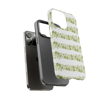 Pyrex Crazy Daisy Spring BlossonFloral Phone Case: Tough Cases with Elegant Green Floral Design, Durable Phone Cover
