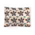 Mid Mod Scandinavian  Flower, Birds Vintage Floral Pillow Sham - Cozy Home Decor for Relaxation - Mid Century Modern Gal